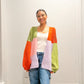 Color Block Cardigan