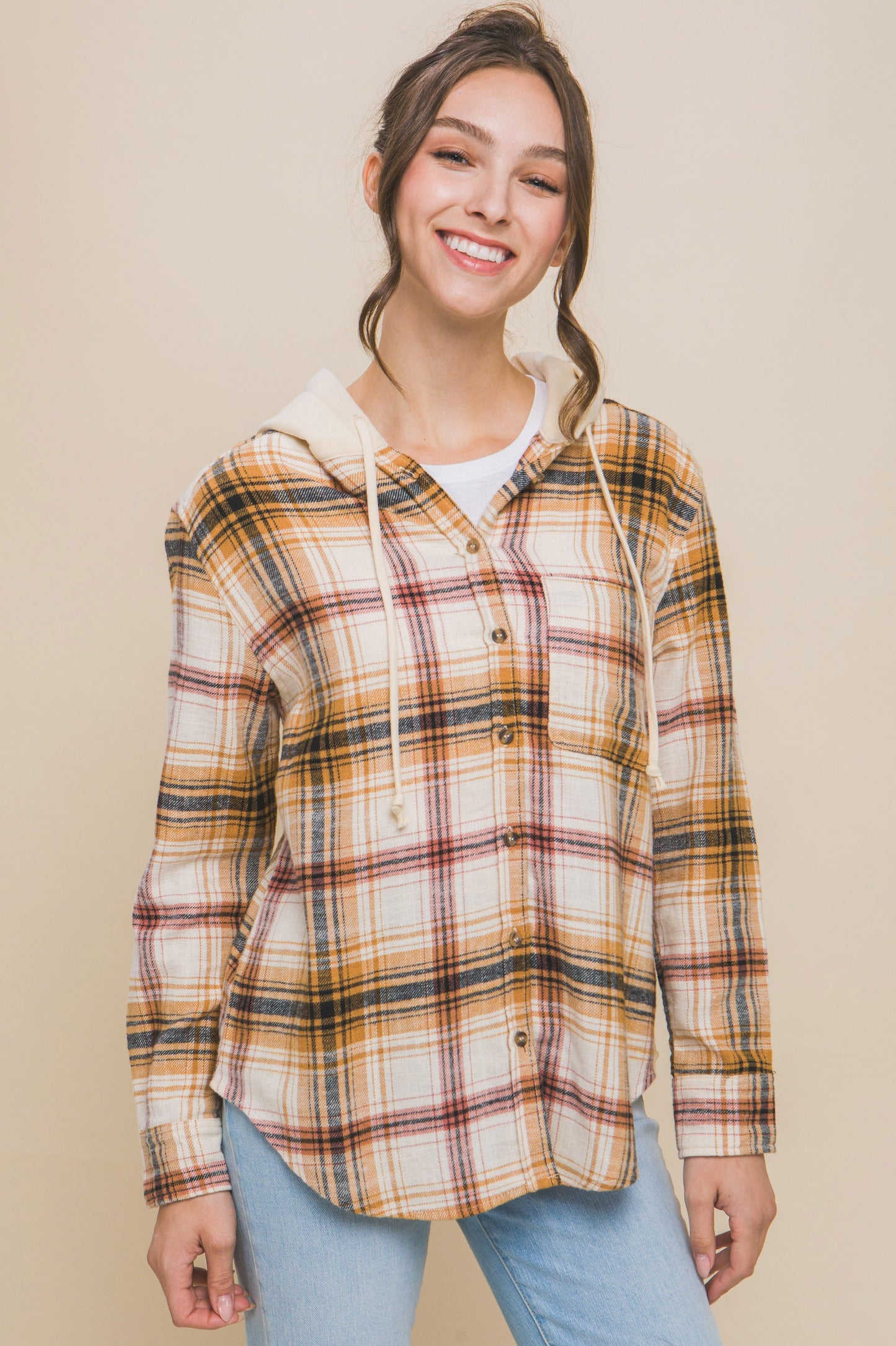 Jane Plaid Shacket