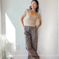 Poppy Parachute Pants- Truffle