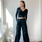 Poppy Parachute Pants-Black