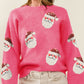 Sequin Santa Sweater