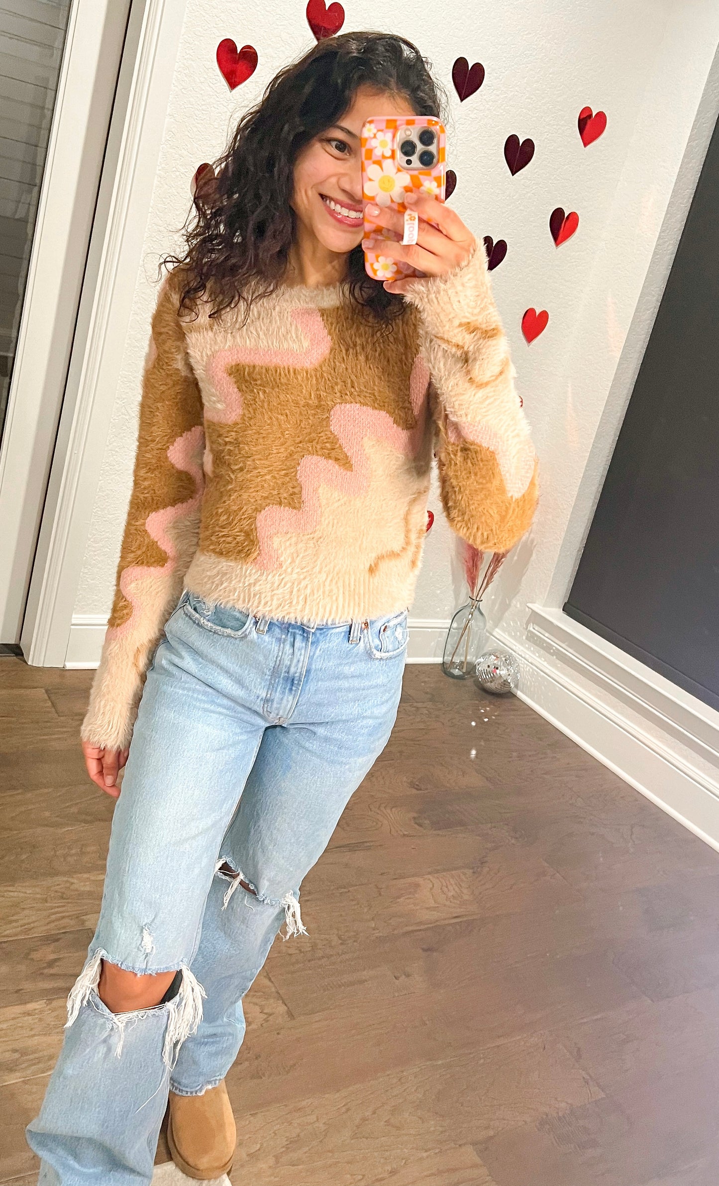 Wave To My Heart Sweater