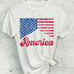 America Flag Tee