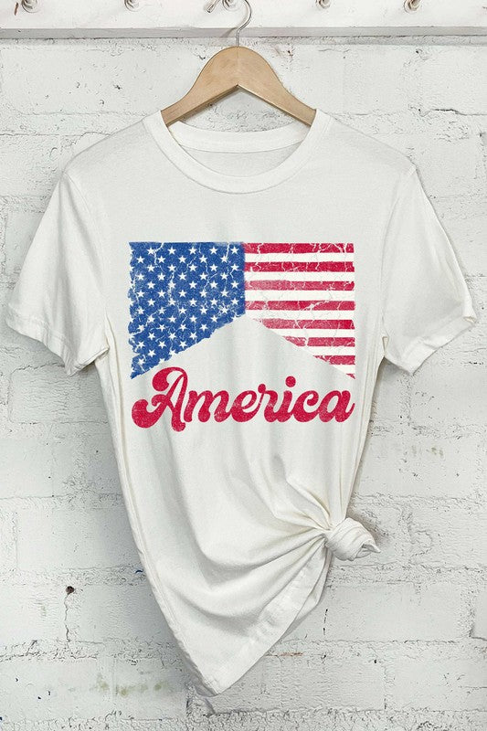 America Flag Tee