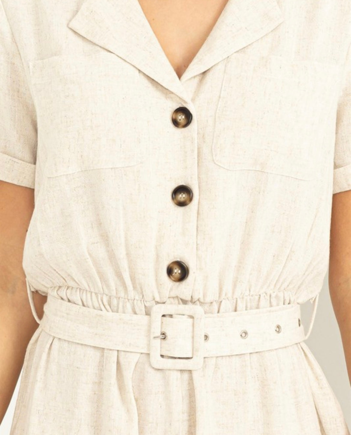 Reece Belted Romper