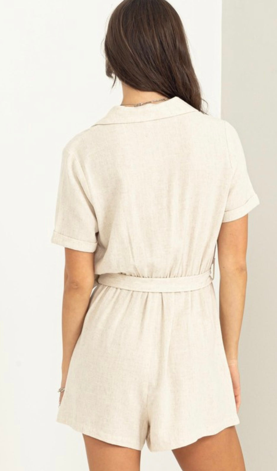 Reece Belted Romper