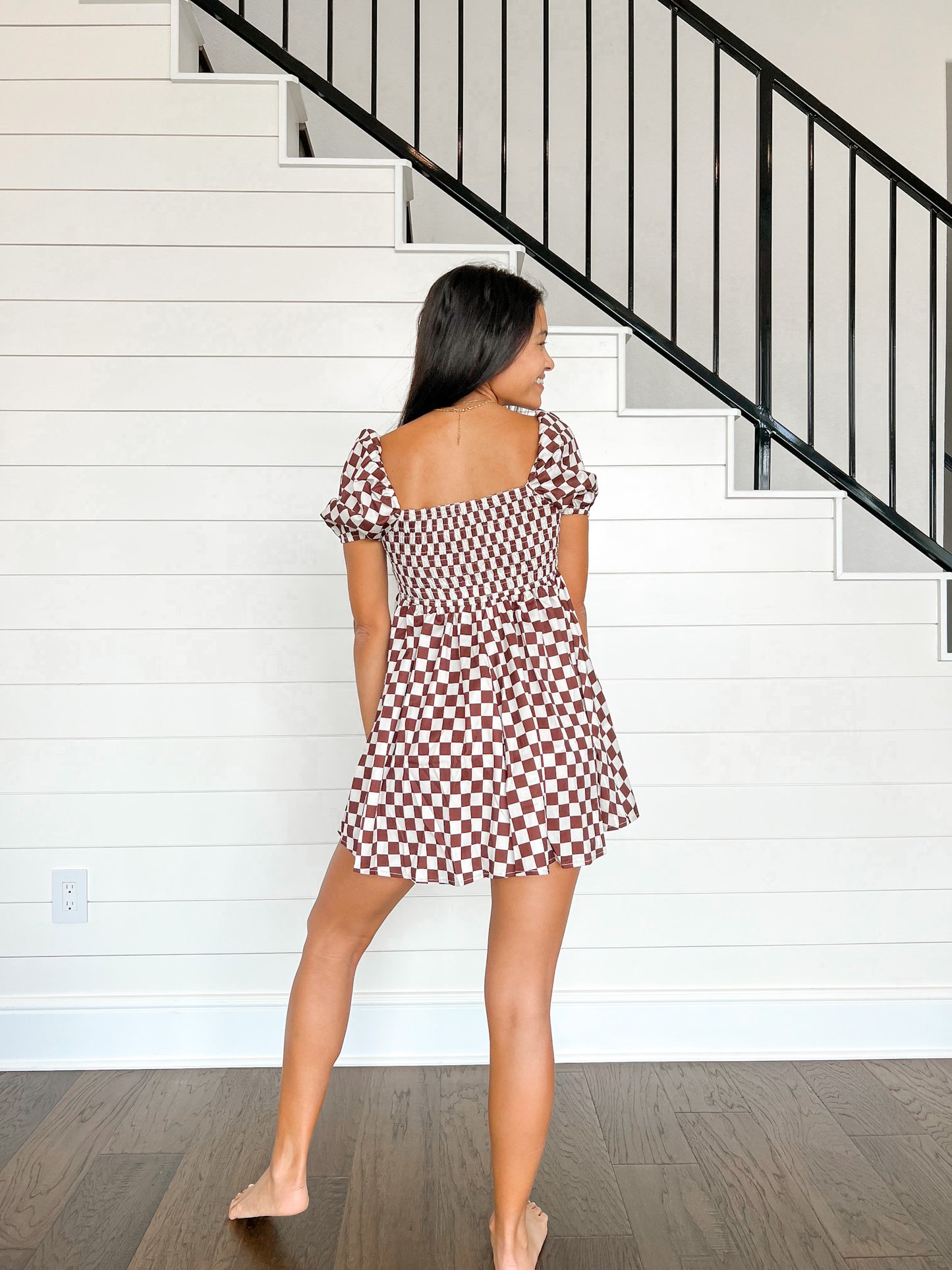 Coco Checkered Romper