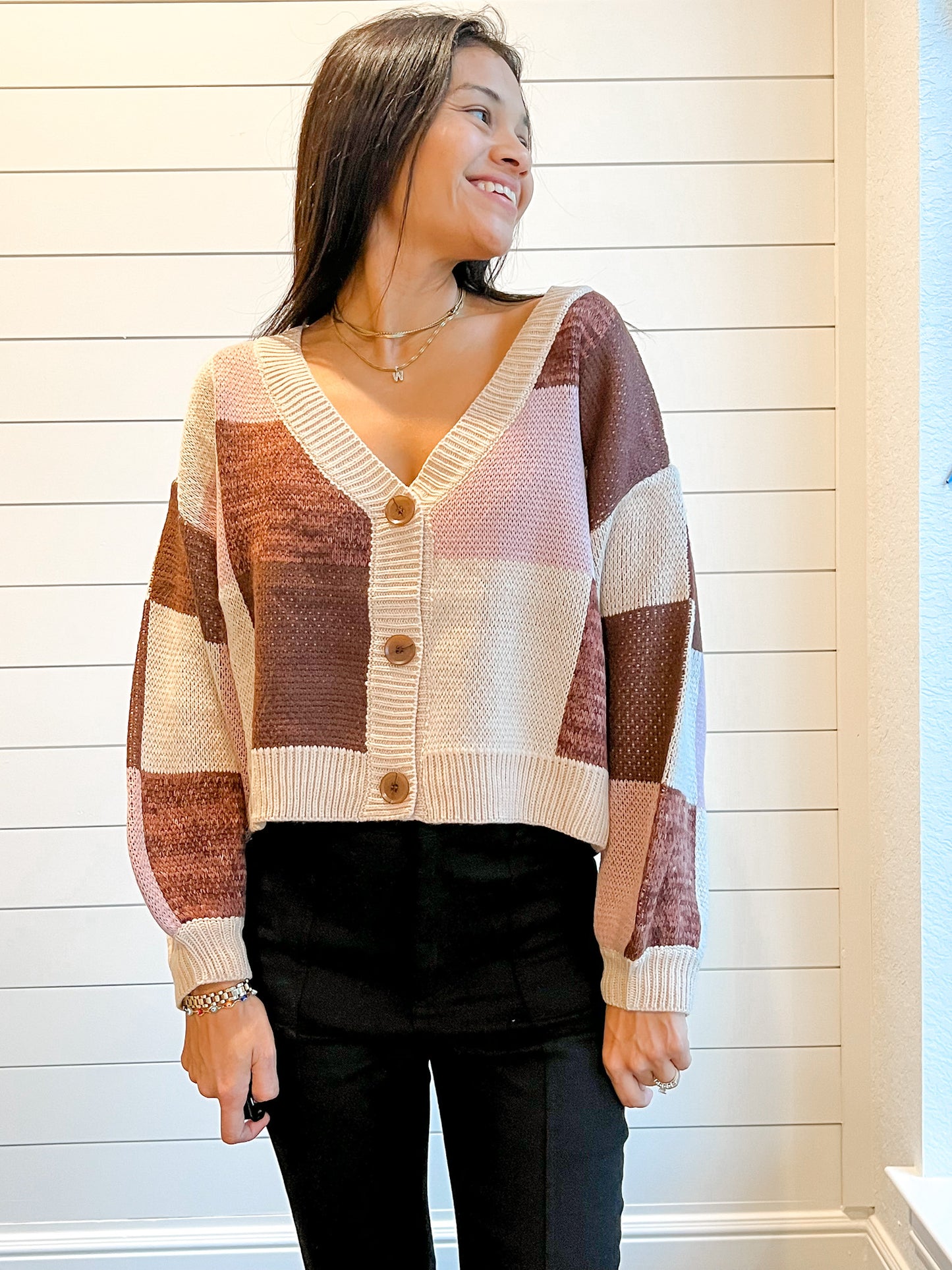 Neapolitan Oversized Cardigan