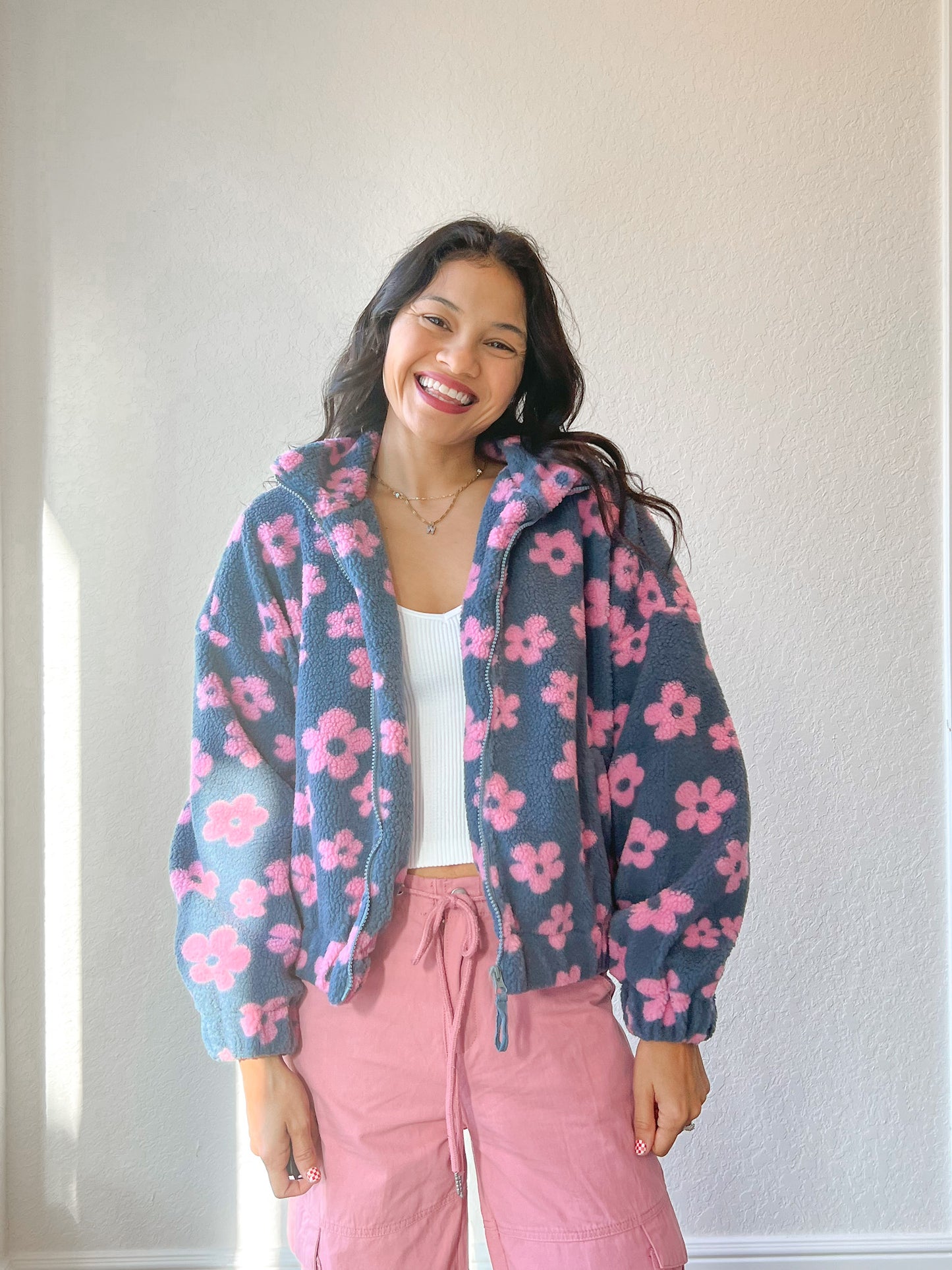 Love Is In The Air Sherpa Jacket