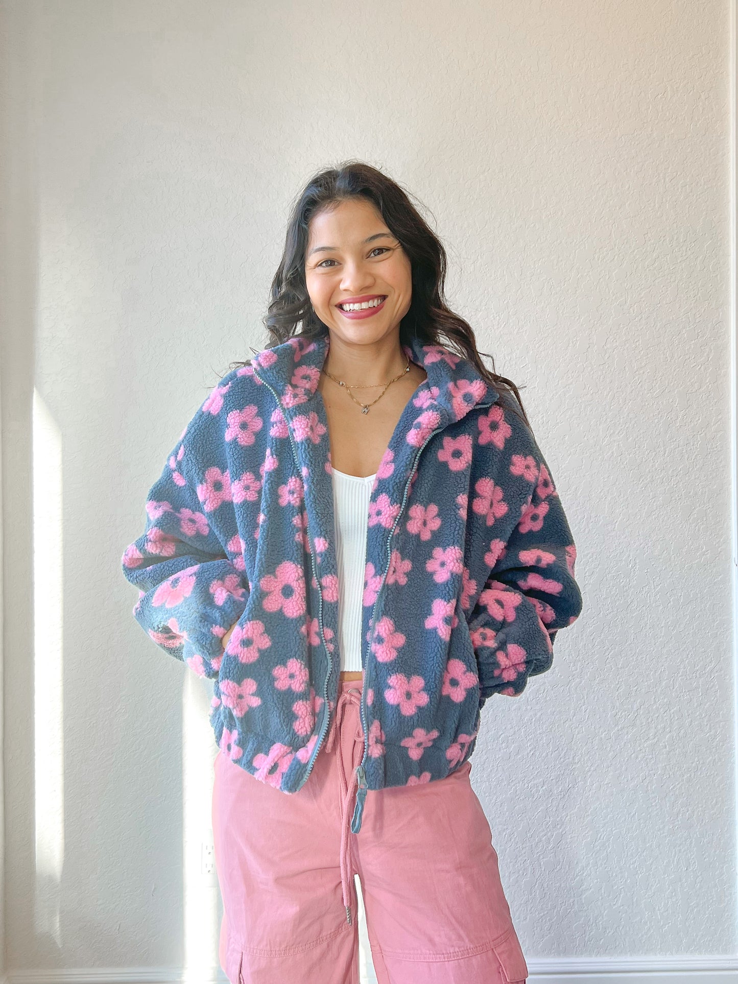 Love Is In The Air Sherpa Jacket