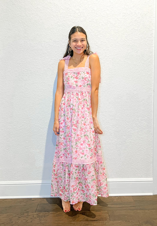 In Full Bloom Midi Dress