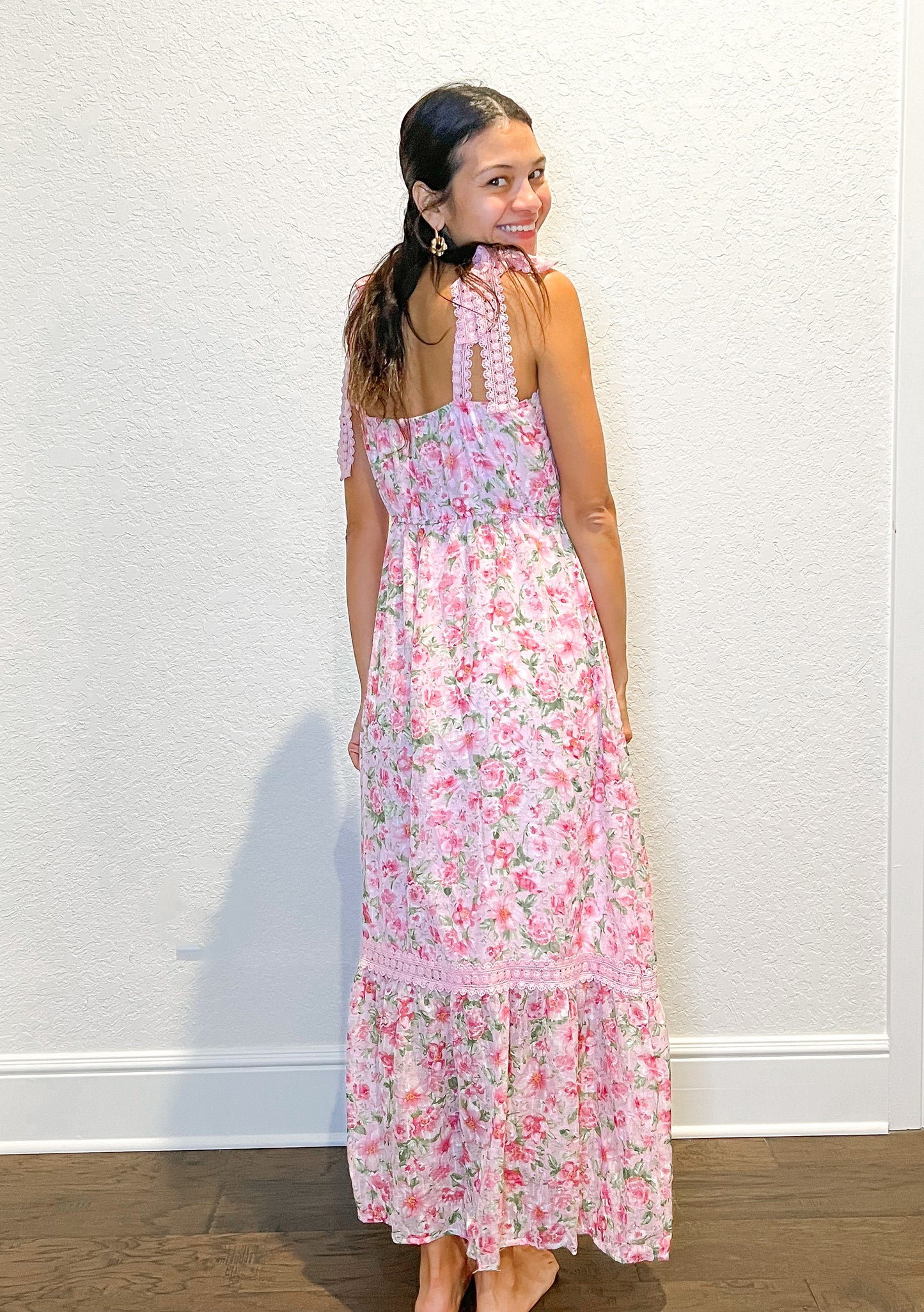 In Full Bloom Midi Dress