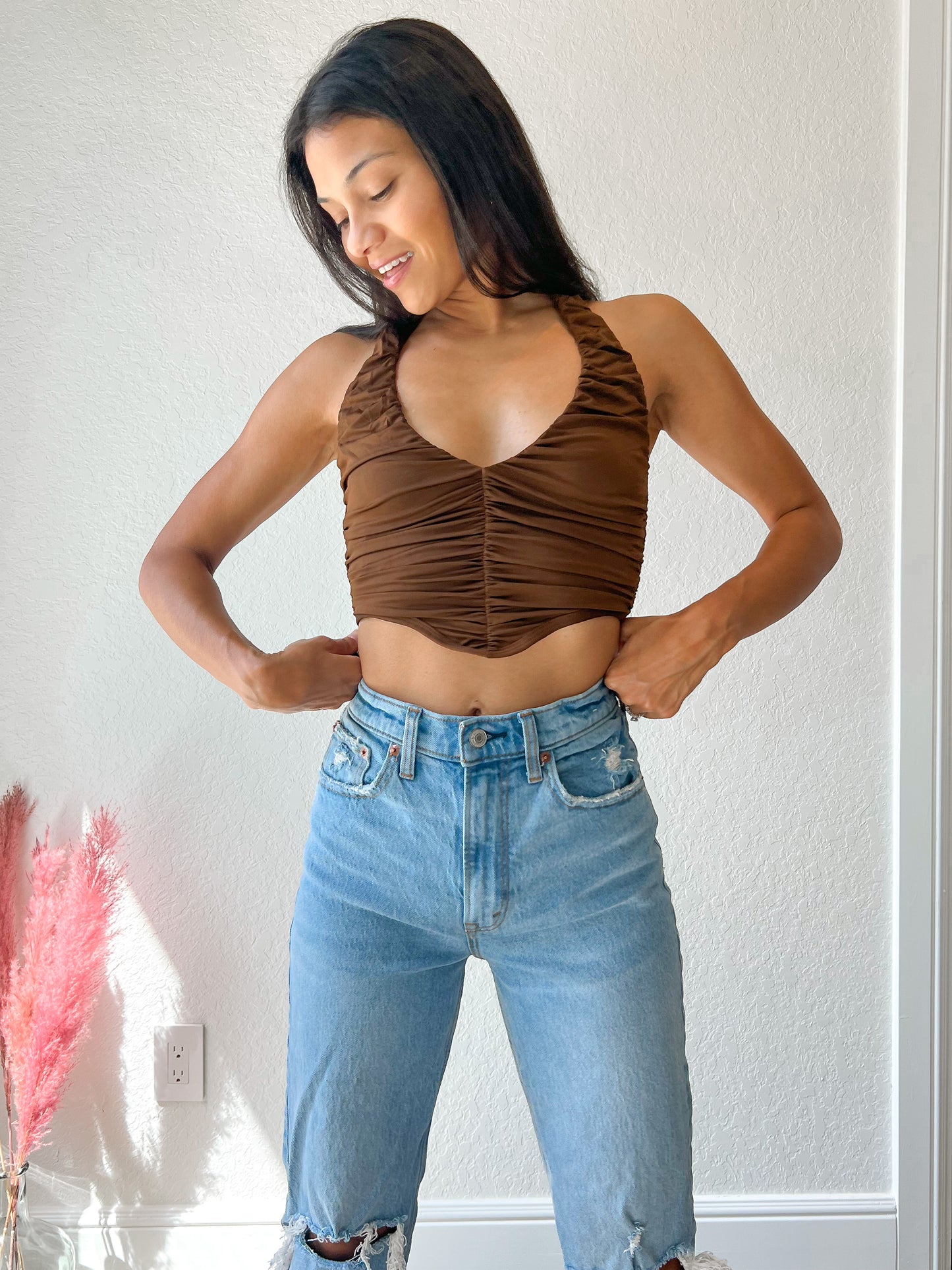 Emma Halter Crop Top