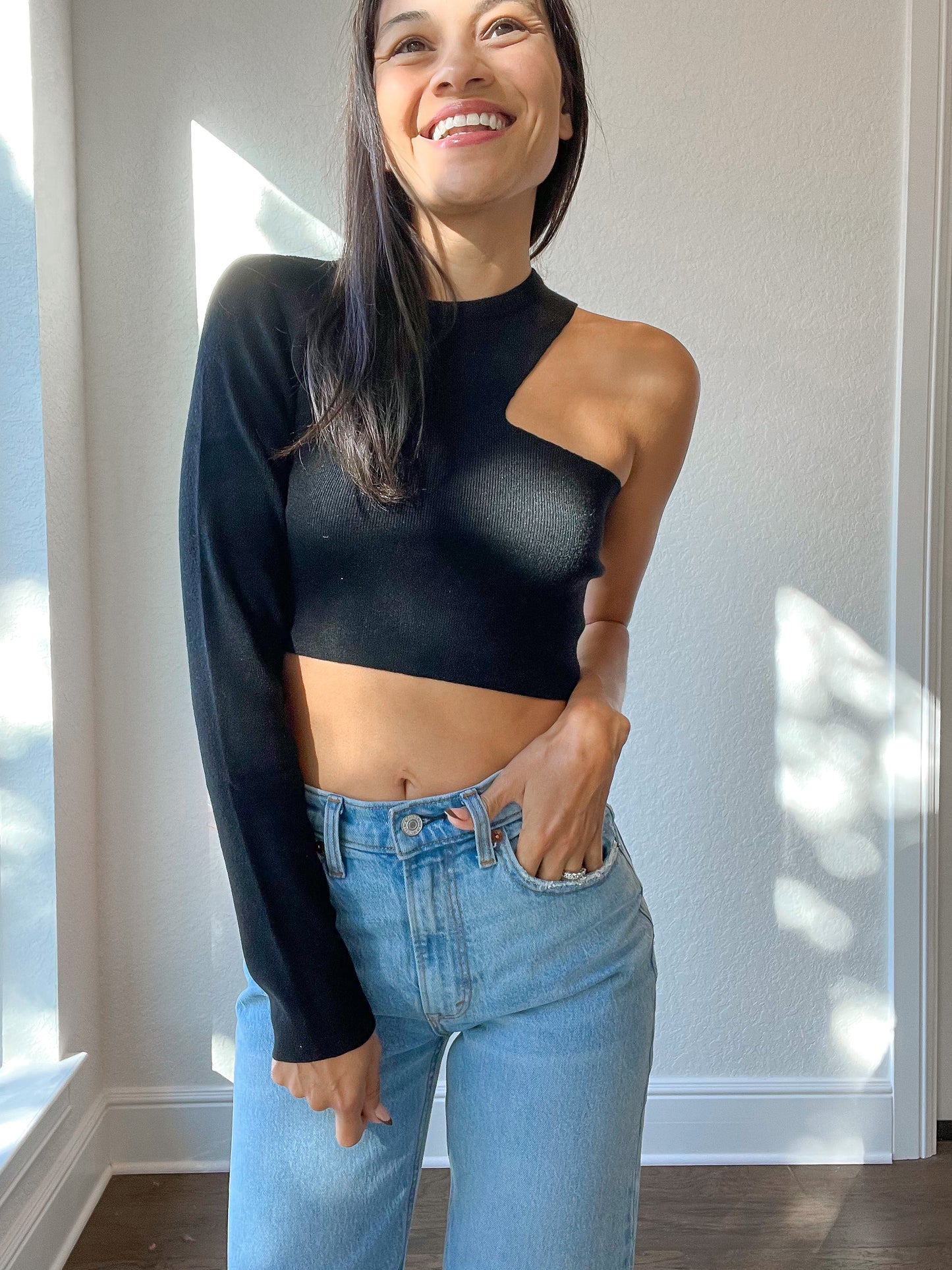 Over It Cropped Sweater