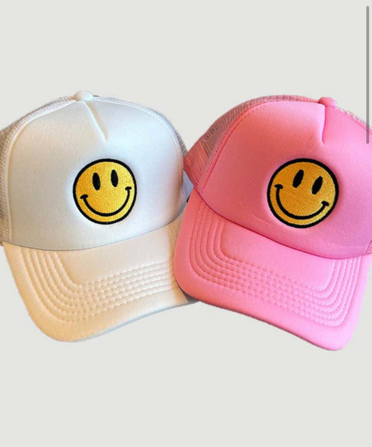 Smiley Trucker Hat